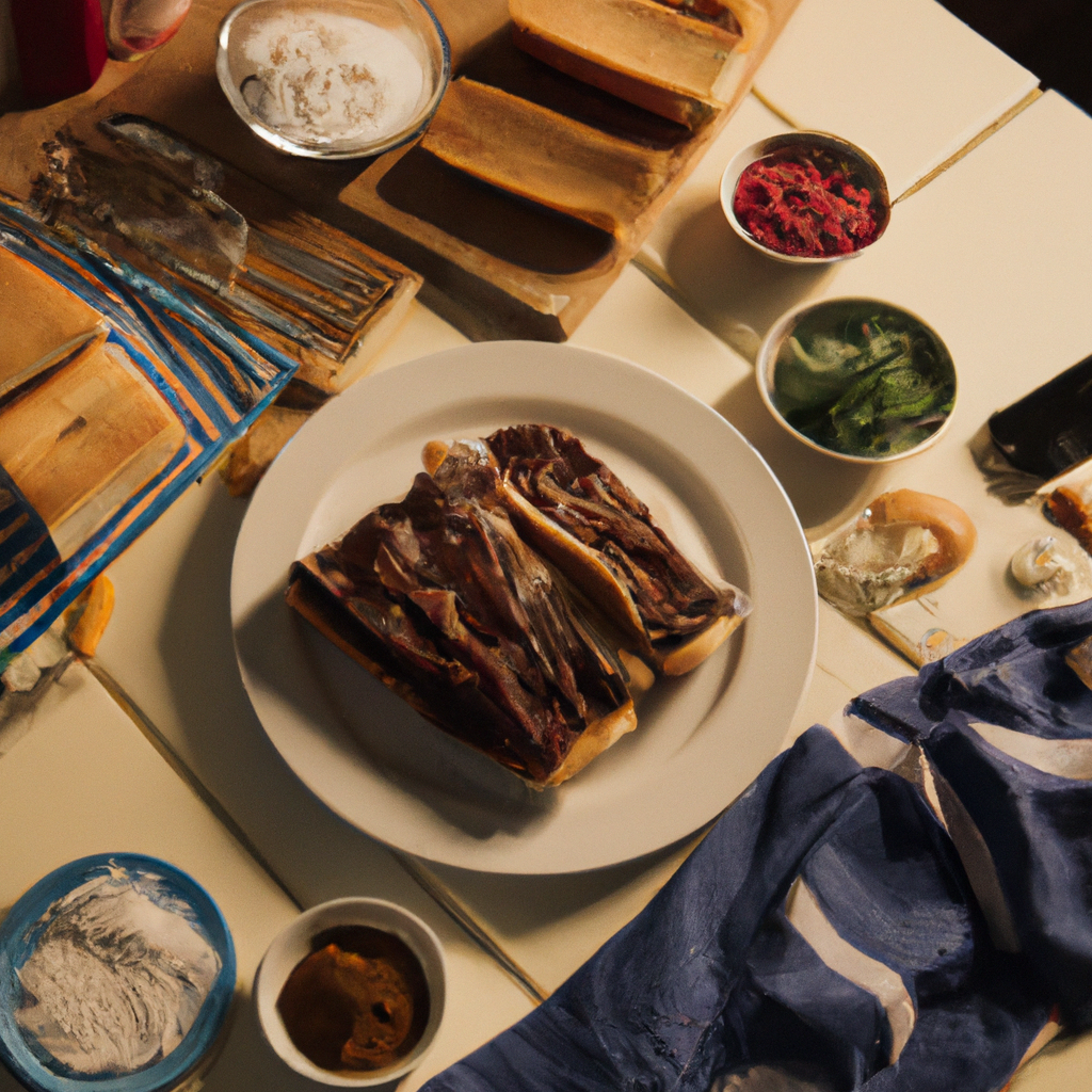 Prepping a Grilled Memphis-Style BBQ Rib Sandwich